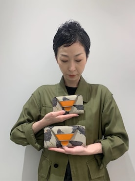 「ミニ財布」｜Kさん（レディース・170cm）の春コーディネート
