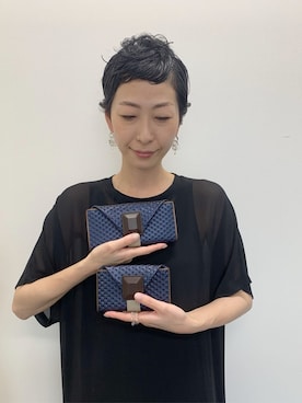 「ミニ財布」｜Kさん（レディース・170cm）の夏コーディネート