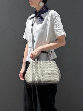 「ヒロコハヤシ」｜Kさん（レディース・170cm）の夏コーディネート