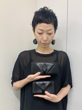 「ミニ財布」｜Kさん（レディース・170cm）の夏コーディネート