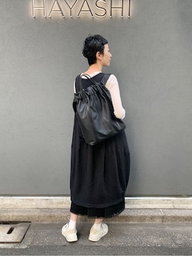 Kさん（レディース・170cm）の春コーディネート