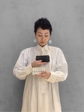 「ミニ財布」｜Kさん（レディース・170cm）の冬コーディネート