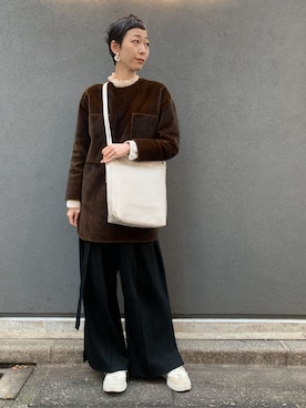 Kさん(レディース・170cm)の冬コーディネート