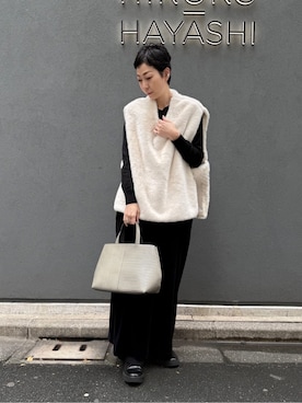 Kさん(レディース・170cm)の秋コーディネート