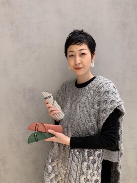 Kさん（レディース・170cm）の冬コーディネート