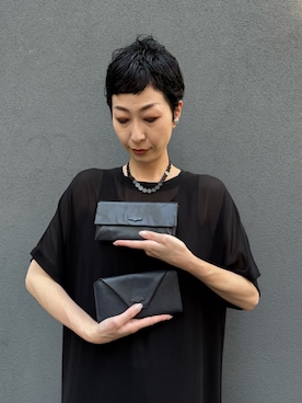 「アイテム（財布）」を使った、Kさん（レディース・170cm）の秋コーディネート