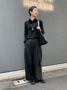 Kさん(レディース・170cm)の冬コーディネート
