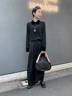 Kさん(レディース・170cm)の冬コーディネート
