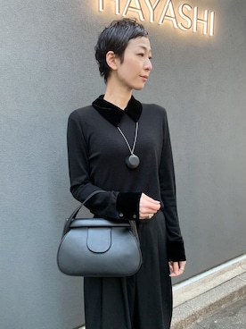 Kさん(レディース・170cm)の冬コーディネート