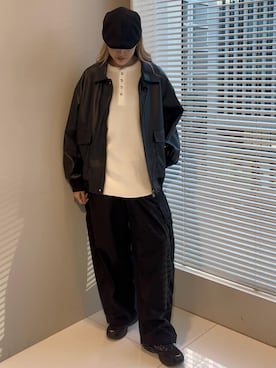 「tk.TAKEO KIKUCHI（ティーケータケオキクチ）のアイテム（ジャケット/アウター）」を使った、mmho01さん（レディース・171cm）の秋コーディネート