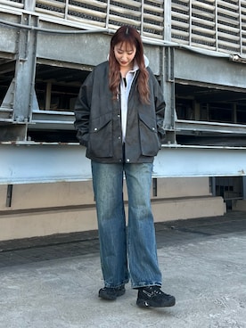 「tk.TAKEO KIKUCHI（ティーケータケオキクチ）のアイテム」を使った、mmho01さん（レディース・170cm）の春コーディネート