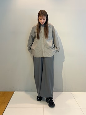 「tk.TAKEO KIKUCHI（ティーケータケオキクチ）のアイテム」を使った、mmho01さん（レディース・170cm）の春コーディネート