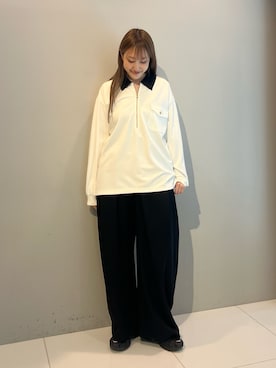 「tk.TAKEO KIKUCHI（ティーケータケオキクチ）のアイテム」を使った、mmho01さん（レディース・170cm）の春コーディネート