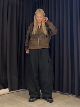 「tk.TAKEO KIKUCHI（ティーケータケオキクチ）のアイテム（シューズ）」を使った、mmho01さん（レディース・171cm）の秋コーディネート