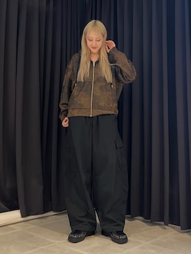 「ブラウン×ブラック」｜mmho01さん（レディース・170cm）の秋コーディネート