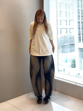 「tk.TAKEO KIKUCHI」｜mmho01さん（レディース・170cm）の夏コーディネート