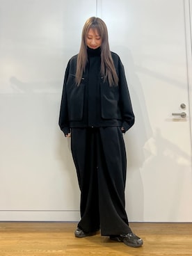 「tk.TAKEO KIKUCHI（ティーケータケオキクチ）のアイテム（ジャケット/アウター）」を使った、mmho01さん（レディース・171cm）の春コーディネート