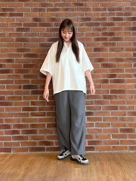 「tk.TAKEO KIKUCHI（ティーケータケオキクチ）のアイテム」を使った、mmho01さん（レディース・171cm）の春コーディネート
