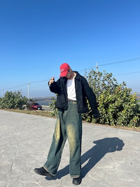 「ZARA（ザラ）のアイテム（ジャケット/アウター）」を使った、317zyihさん（メンズ・172cm）の春コーディネート