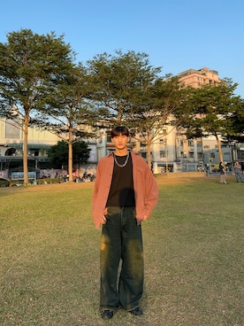 「NET（ネット）のアイテム」を使った、317zyihさん（メンズ・172cm）の春コーディネート