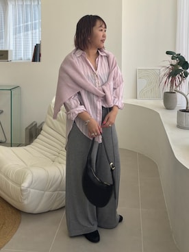 「Doux archives（ドゥアルシーヴ）のアイテム」を使った、douxarchivesさん（レディース・154cm）の夏コーディネート