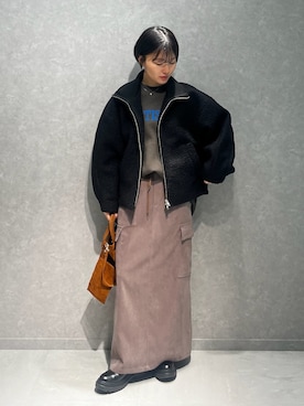 douxarchivesさん（骨格ストレート・レディース・157cm）の冬コーディネート