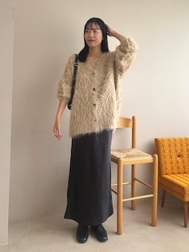 「Doux archives（ドゥアルシーヴ）のアイテム」を使った、douxarchivesさん（レディース・173cm）の秋コーディネート