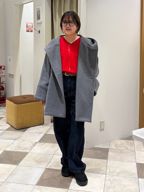 DOUX ARCHIVES（ドゥアルシーヴ） ニット セーター 「ラクーンMIX