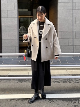 「高身長女子」｜douxarchivesさん（レディース・173cm）の冬コーディネート