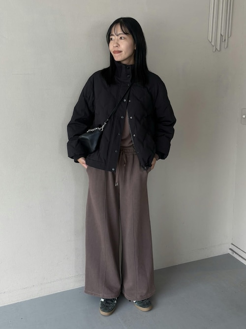 セール】ピグメントセンターシームワイドパンツ（スウェットパンツ