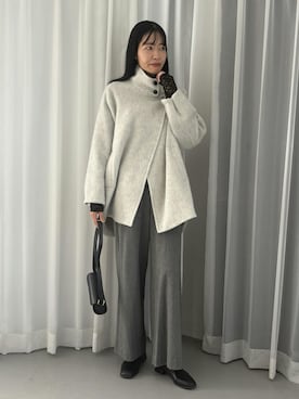 「アイテム（その他アウター）」を使った、douxarchivesさん（レディース・173cm）の秋コーディネート