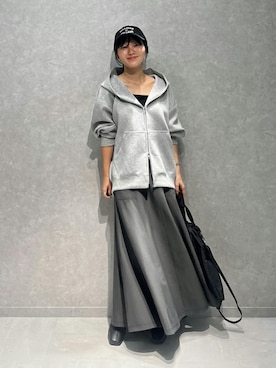 「アイテム（帽子）」を使った、douxarchivesさん（レディース・157cm）の秋コーディネート