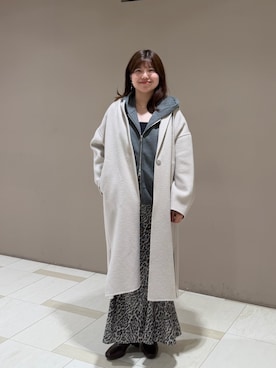「Doux archives（ドゥアルシーヴ）のアイテム」を使った、douxarchivesさん（レディース・156cm）の秋コーディネート