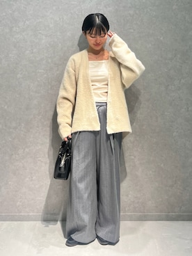 「Doux archives（ドゥアルシーヴ）のアイテム」を使った、douxarchivesさん（レディース・157cm）の秋コーディネート