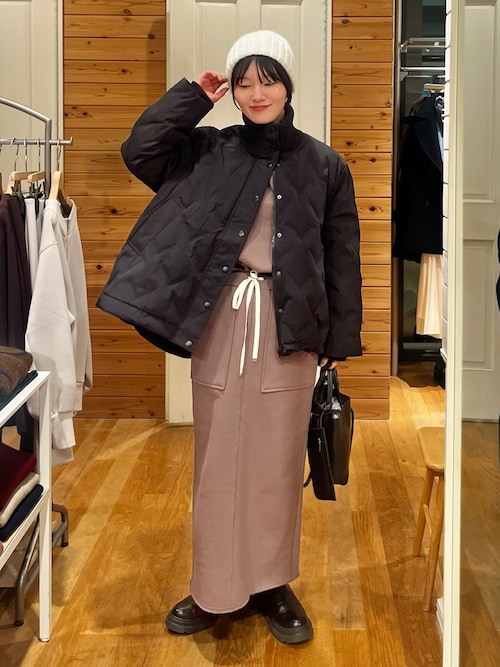 【ZOZO先行販売】スタンドキルティングダウン