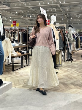 momoさん（レディース・159cm）の春コーディネート