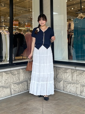 momoさん(レディース・159cm)の春コーディネート