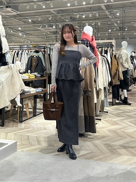 momoさん(レディース・159cm)の冬コーディネート