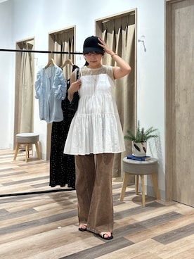 momoさん(レディース・159cm)の夏コーディネート