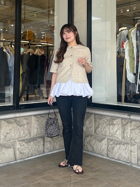 momoさん(レディース・159cm)の夏コーディネート