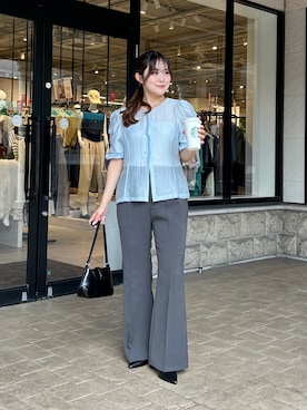 momoさん（レディース・159cm）の秋コーディネート
