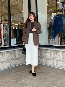 momoさん(レディース・159cm)の秋コーディネート