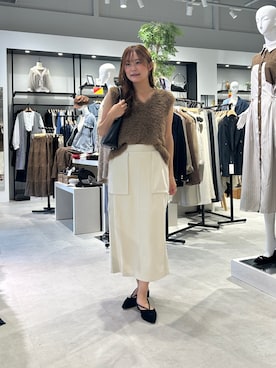 momoさん（骨格ナチュラル・レディース・159cm）の秋コーディネート