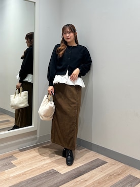 momoさん（レディース・159cm）の秋コーディネート