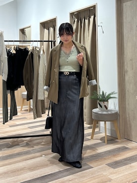momoさん(レディース・159cm)の秋コーディネート