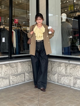 momoさん（レディース・159cm）の春コーディネート