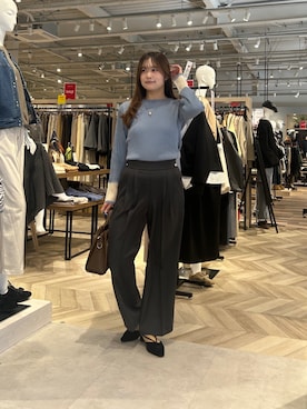 momoさん(レディース・159cm)の冬コーディネート