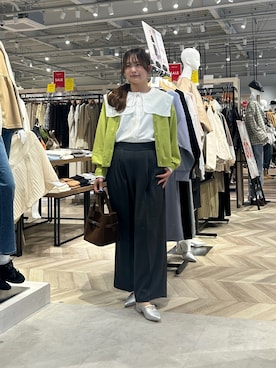 momoさん（レディース・159cm）の春コーディネート