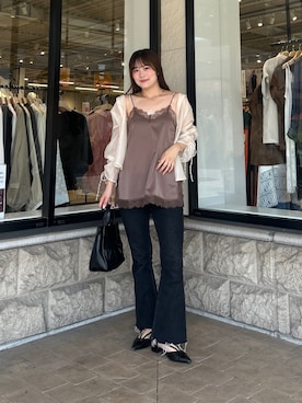 momoさん(レディース・159cm)の春コーディネート