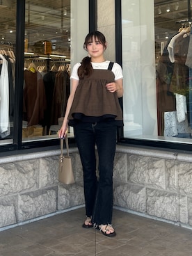 momoさん（レディース・159cm）の夏コーディネート